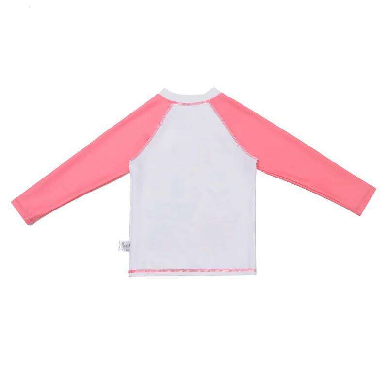Girls' Cute Pants Two-Piece Swimsuit Big Girl Sun Protection Long Sleeve Children's Swimwear Wholesale