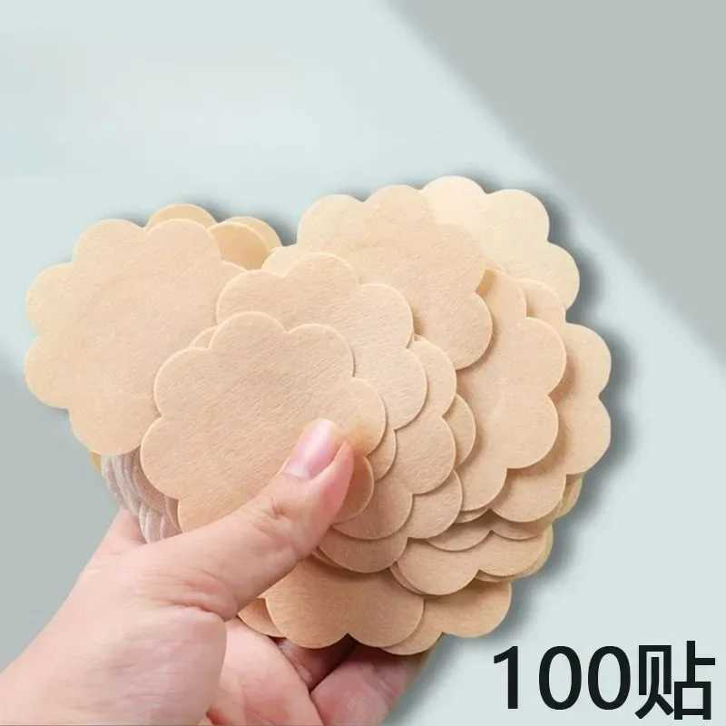 2-200pcs Nipple Cover Stickers Women Breast Lift Tape Pasties Invisible Self-Adhesive Disposable Bra Padding Chest Paste Patch W250624