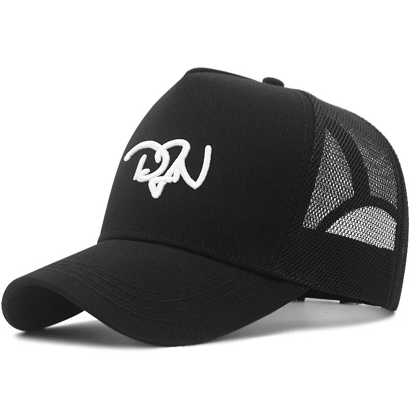 High Quality Summer Lady Mesh Sun Caps Male Large Hat Hard Cotton Women Trucker Hats Big Head Men Oversize Baseball Cap 250618