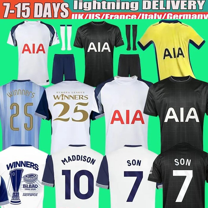 2025 2026 Ttottenham Soccer Jerseys hotspurES Football shirt tottenhamjersey 24 25 26 spursjersey men kids kit SON MADDISON KULUSEVSKI BENTANCUR KANE RICHARLISON