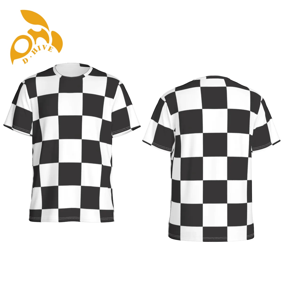 free shipping of customized fashionable All-Over Print Men's O-Neck Sports T-Shirt High-quality attractive popular classic comfortable