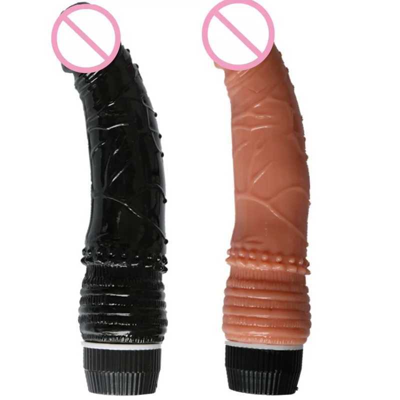 Dildo Vibrator Sex Toy Male Realistic Dildo TPE Jelly Penis Vibrating Vagina Massager Female Clitoral Stimulation Masturbator W250624