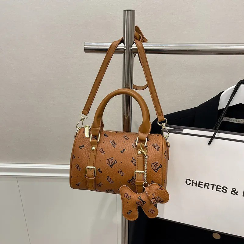 Fashion Commuting Bag with Novelty Dog Accent Lightweight Single Shoulder Crossbody Designer Bag Everyday Essentials Bags