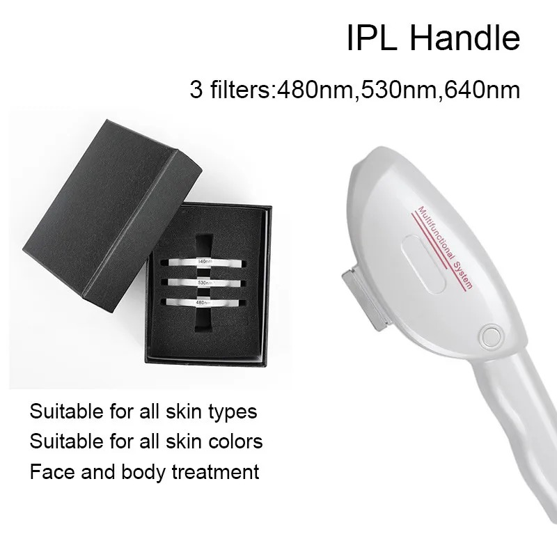 OPT IPL Multifunctional Epilation Tattoo Pigment Removal Machine For Facial Vessels Wrinkles Freckles and Remove Hair IPL Laser