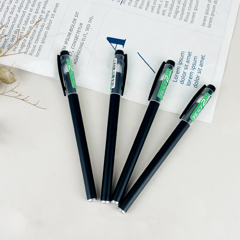 Matte Black Ballpoint Pen for Students - Durable & Smooth Writing