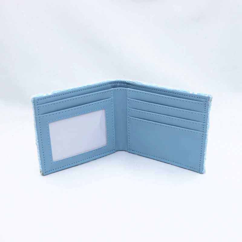 Cute Towel Cloth Embroidered Anime FI Wallet Designer Personalized ID Card Holder XJ250624