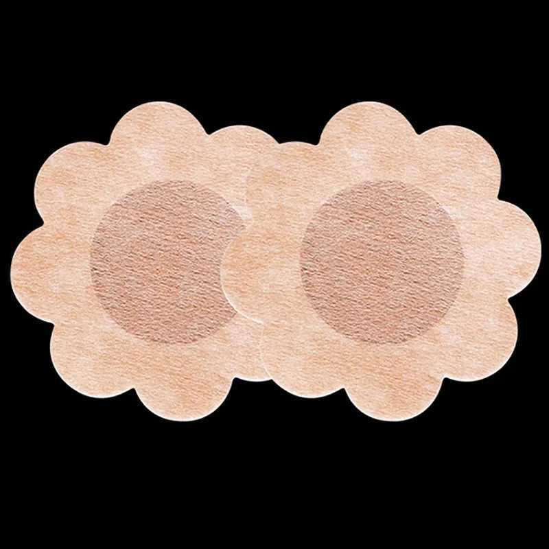 100 pcs Soft Nipple Covers Disposable Breast Petals Sexy Stick On Bra Pad Pasties Lingerie For Women Intimates No marks W250624