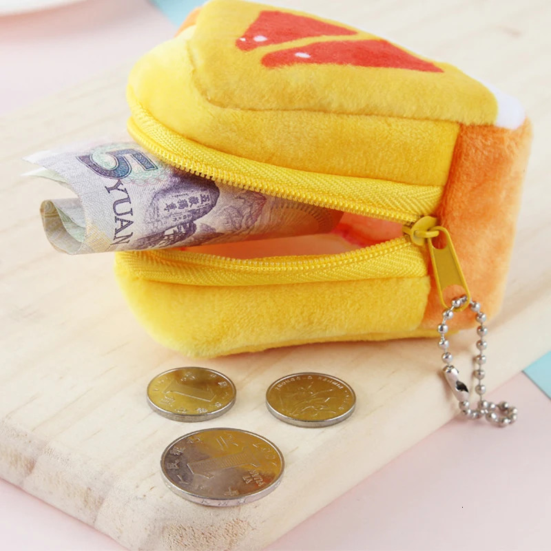Cute Fruit Wallet Plush Coin Purse Women Change Purse Money bag Coin Purse Cartoon Fashion Sweet Gift Multifunction 250623