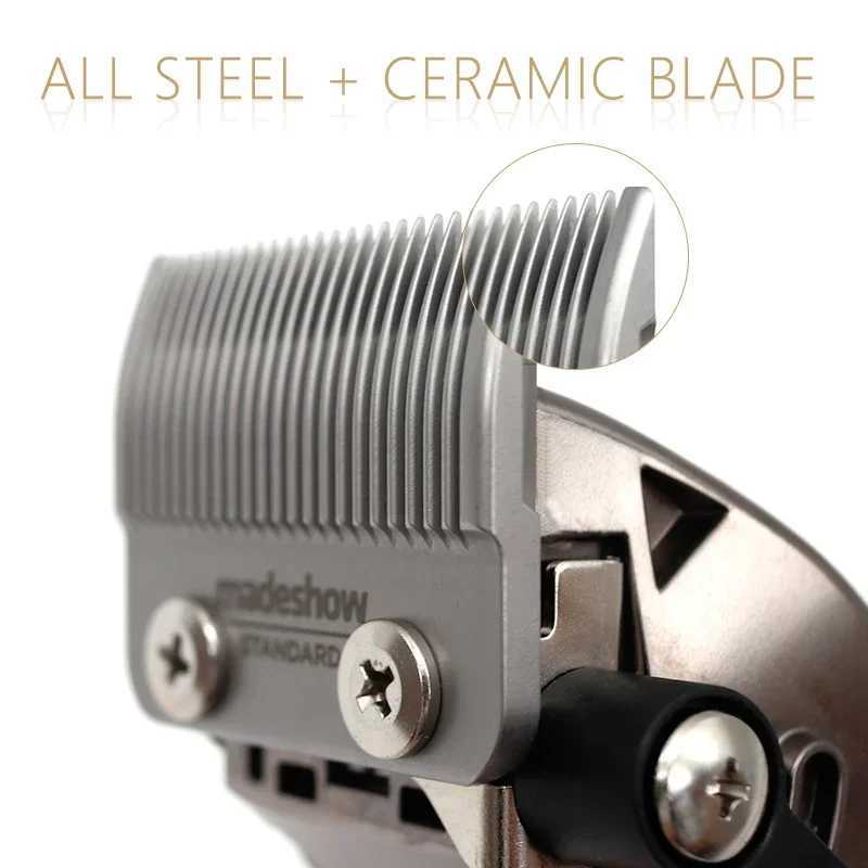 Madeshow D3 Hair Cutter Professional Oil Head Hair Clipper Titanium Plated Ceramic Blade 7000rpm Hair Salon Trimmer M10 M11 XJ250624