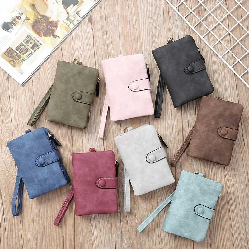 Leather Women Wallets Coin Pocket Hasp Card Holder Mey Bags Casual Lg Ladies Cluh Phe Purse 6 ColorsXJ250624