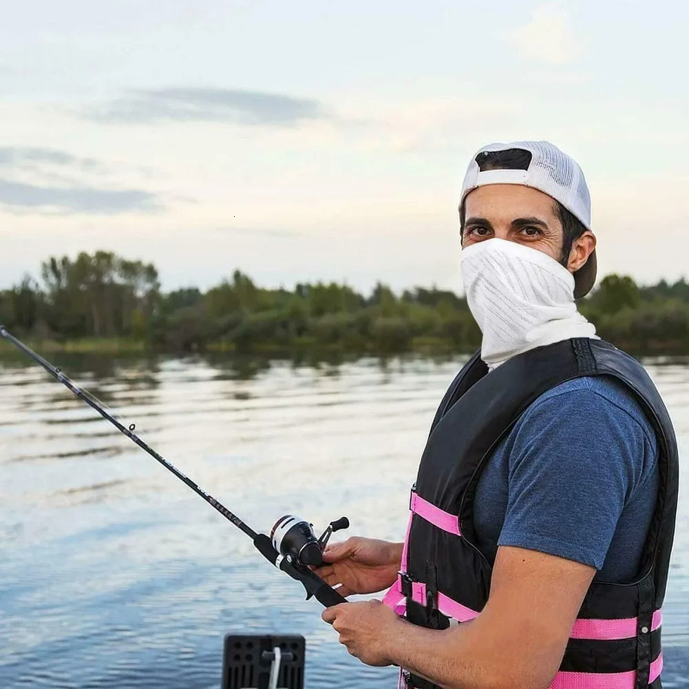 UV Protection Face Mask Cooling Neck Gaiter Washable Reusable Scarf Breathable Balaclava Outdoor Sports Cycling Fishing Bandana 250624