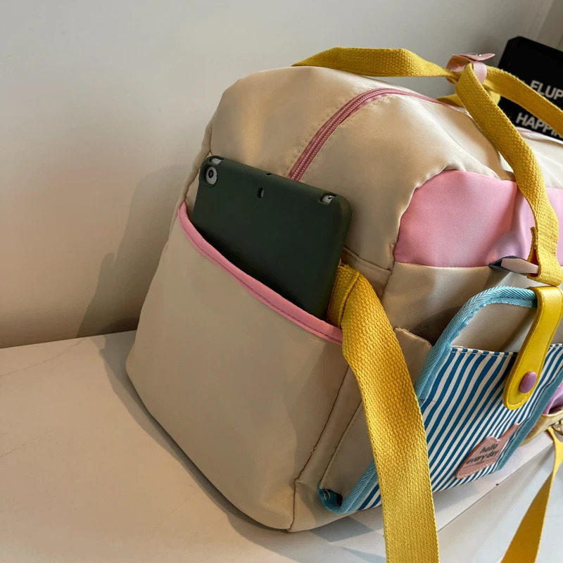 Yoga Swimming Fitness Bag Womens Short-Distance Business Trip Boarding Travel Bag Lightweight Luggage Storage Bag Travel Bag Travel Bag 250623