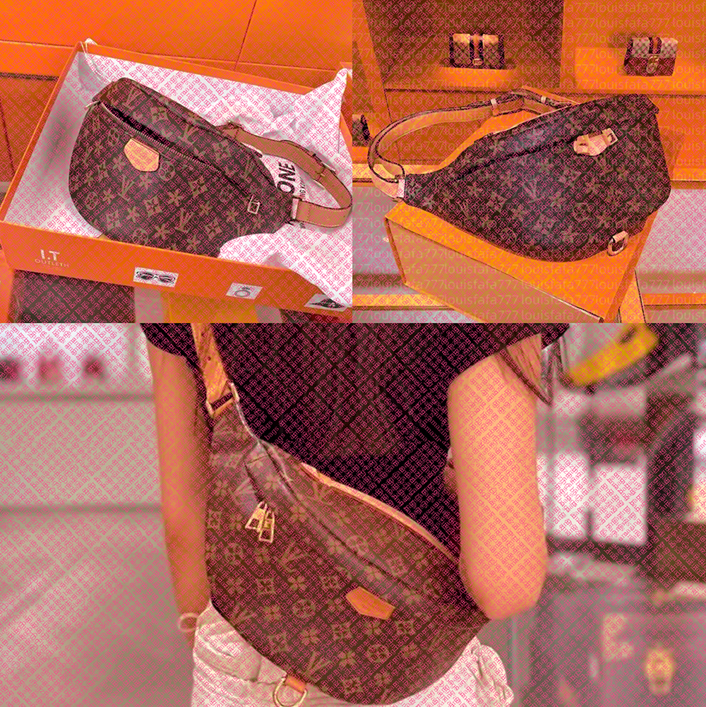 Bum Bag Cross Body Designer Bag Shoulder BumBag Classic Canvas Decorated with Letter Leather Trim Waist Pack Sports Style Crossbody Bag
