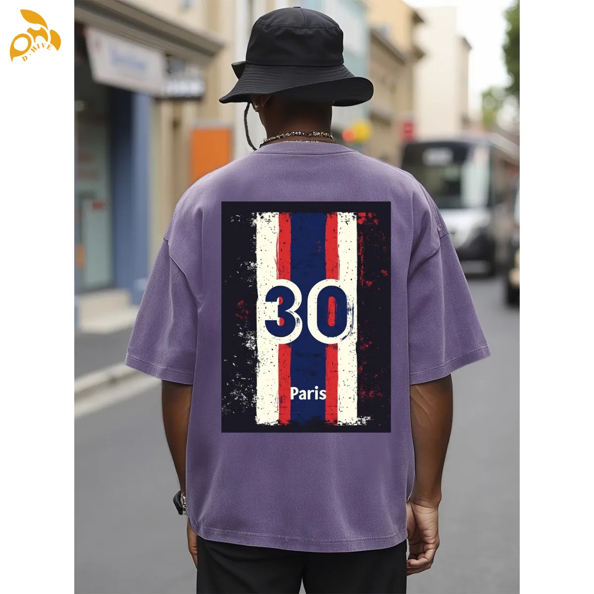 free shipping of customized fashionable American General Heavyweight T-shirt 230g DTF with exquisite patterns from US