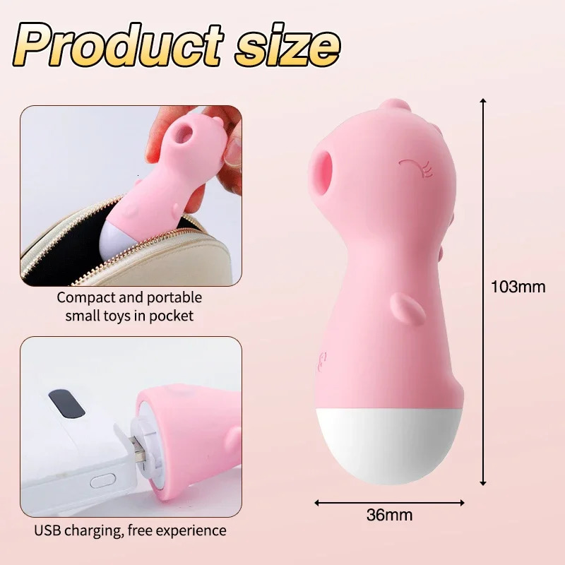 Sex Toys for Women Clit Sucker Vibrator Nipple Clitoris G Spot Stimulation Massager Oral Sex Sucking Vibrator Adult Sex Products 250624