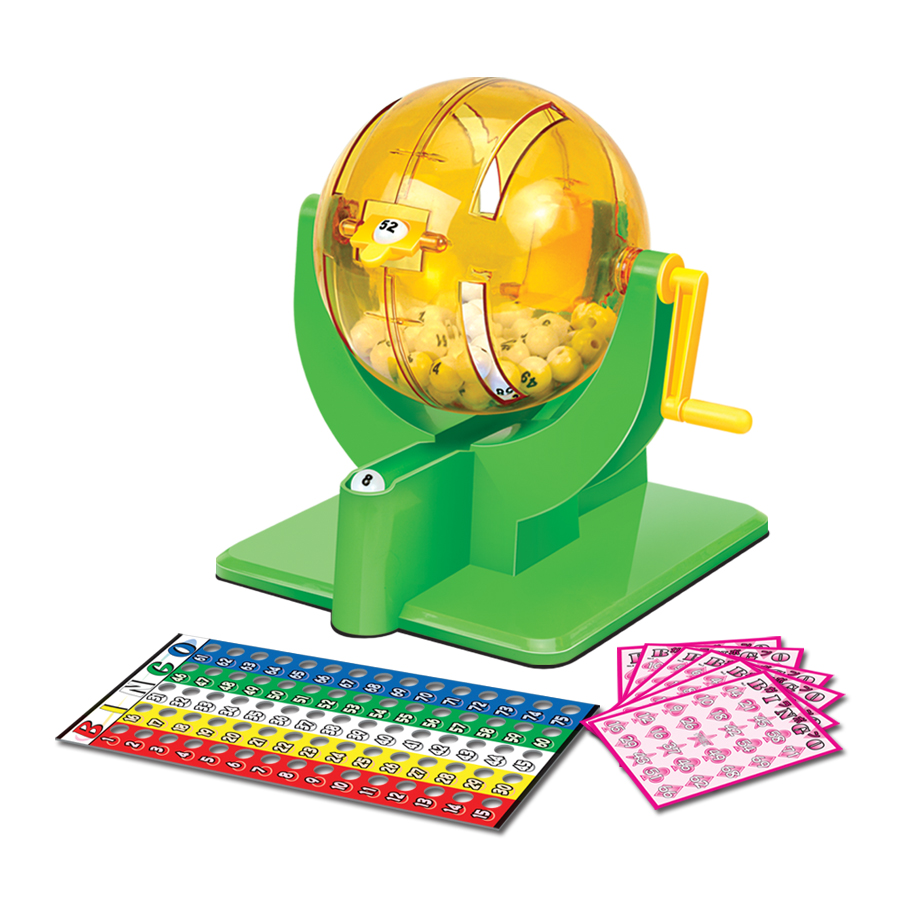 Union Lotto Interactive Bingo Machine - Simulated Winning Artifact for Family Fun