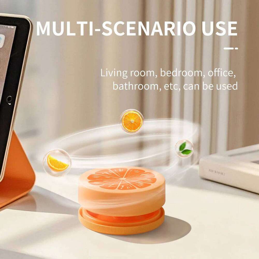 Flower and Fruit Series Set Body Spray Round Solid Fragrance Flameless Aromatherapy Car Balm Toilet Bedroom Long-lasting Deodorization