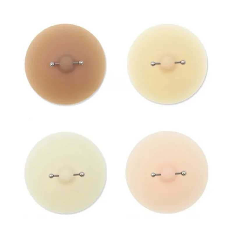 4 Styles Solid State Rubber Nipple Patch Invisible and Traceless Solid Chest Patch for Women Breast Patch Nipple Decoration W250624