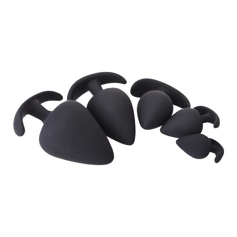 5 Different Sizes Anal Plug Trainer Dildo Massage Prostate Stimulator For Men Women Butt Plugs Sex Toys For Couples SM Adults 18 W250624