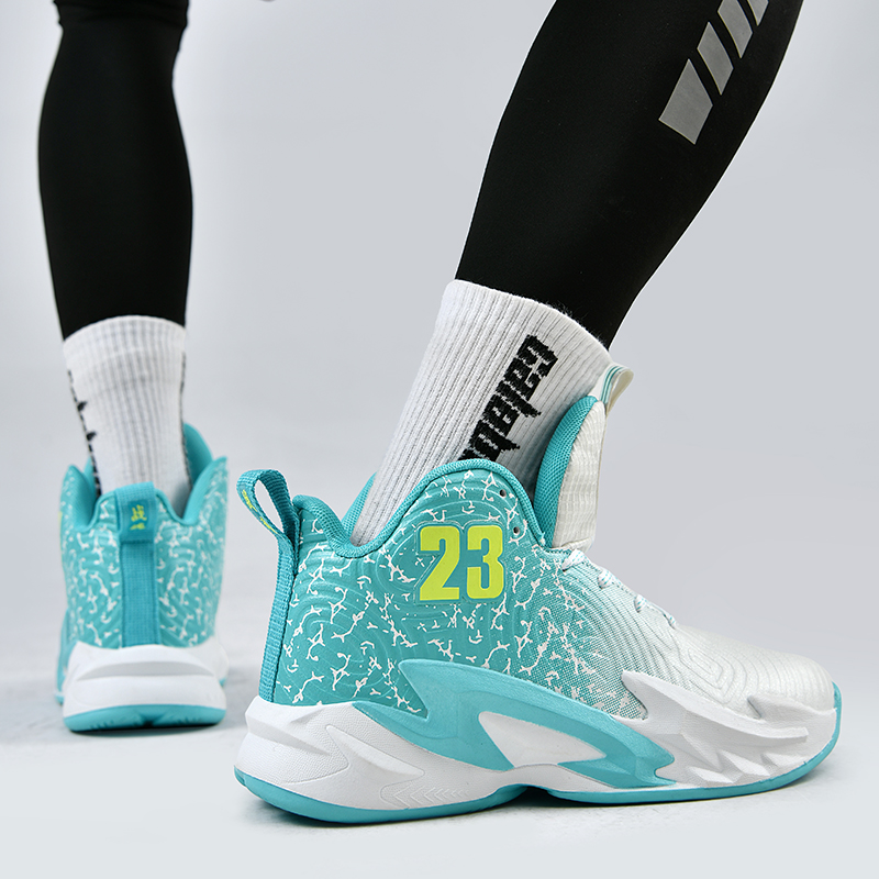 902-Youth Basketball Shoes Breathable Men's Shoes Non-Slip Outdoor Men's Shoes Fashion Men's and Women's Unisex Sneakers