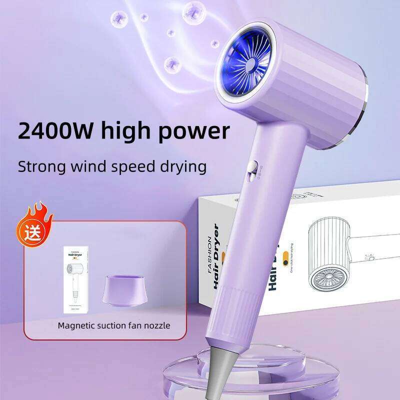 High Speed Electric Turbine Airflow Low-Noise Constant Temperature Fast Drying Hair Dryer EU/US/UK/AU Plug for Home Salons