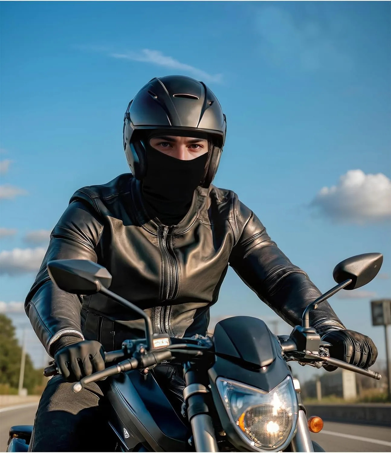 Balaclava Ski Mask Skull Face Mask Windproof Dustproof Breathable Soft Stretchable for Men Women 250624