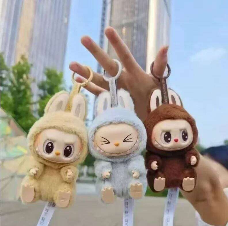 2025 for Labubu V3 2 1 Series Vinyl Pendant Blind Box Kawaii Character Face Doll Keychain Decoration Gift