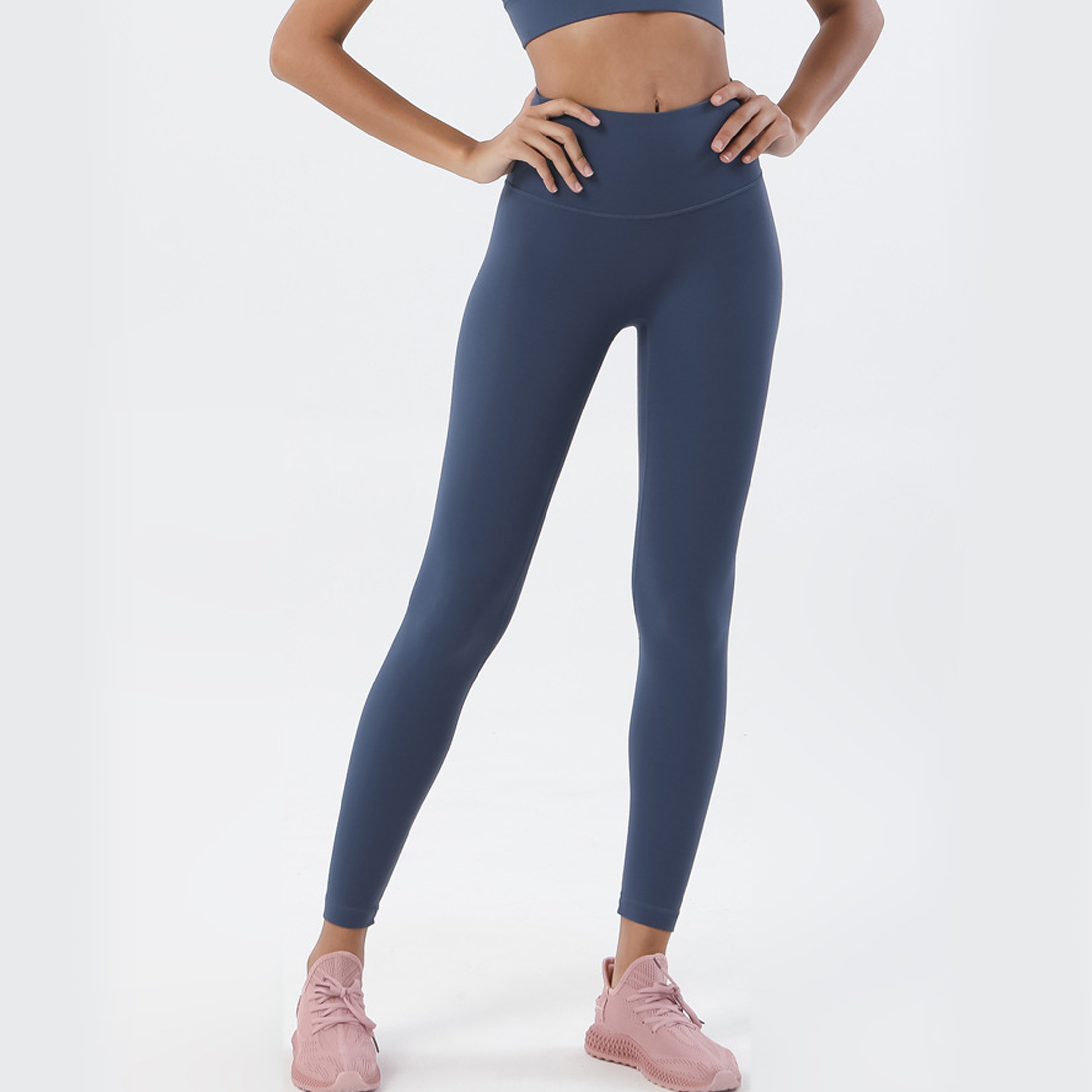 Ladies High Waisted Seamless Fitness Yoga Pants Bottoms Women's Sportswear