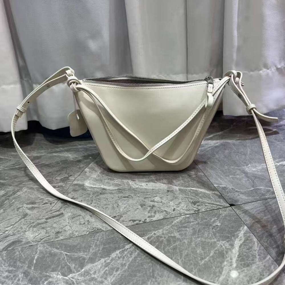 Luo s Hobo Hammock Niche High Quality Cowhide Underarm Commuter Versatile Crossbody Women Genuine Leather Pillow Bag