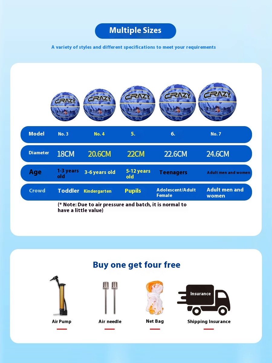 Trendy Kids Basketball | Custom Logo & Free Engraving | Personalized Color Options | Youth Basketball with Unique Design