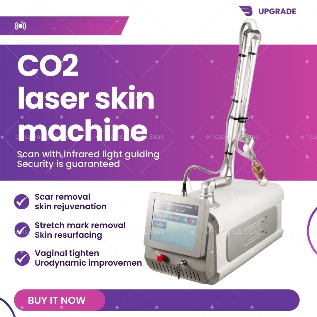 CO2 Laser Machine for Skin Carbon Peel Professional Fractional Laser Machine Portable Skin Firm Beauty Salon Exclusive