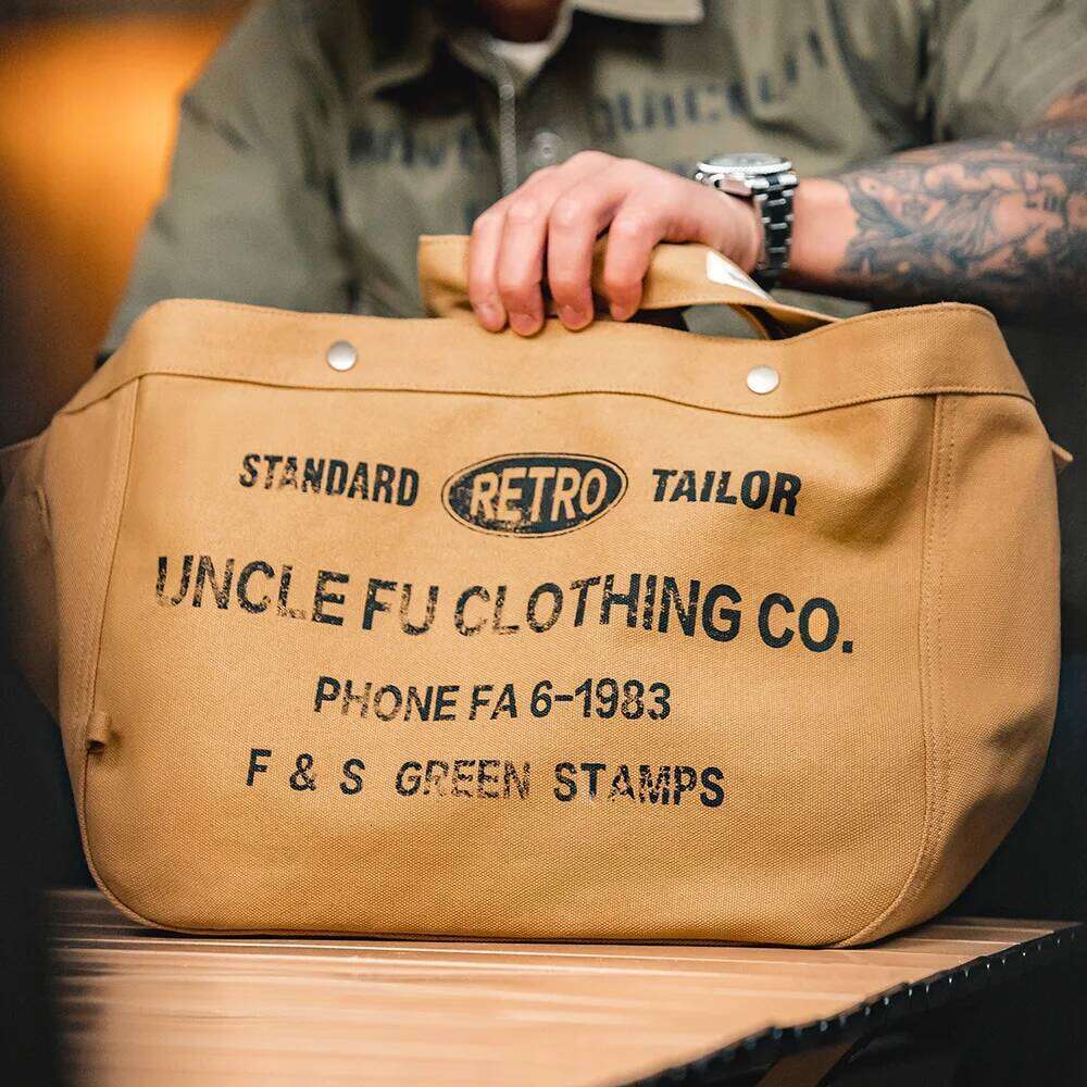 Hot Selling Vintage Large-Capacity Magnetic Buckle Newsboy Bag Letter Design Canvas Motorcycle Computer Tote Messenger Bags Designer Bags