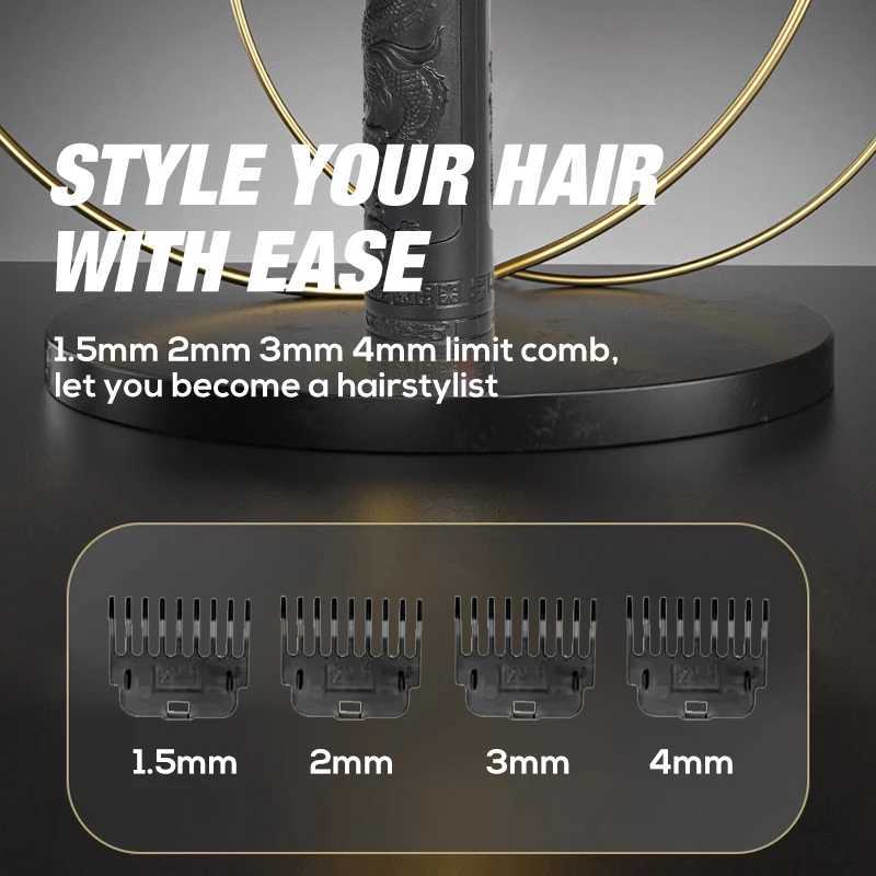 T9 Haircut Razor for Men Rechargeable Clipper Shaver Adult Electric Vintage Clipper Razor Home USB Charging Barber Shop Black Dra XJ250624