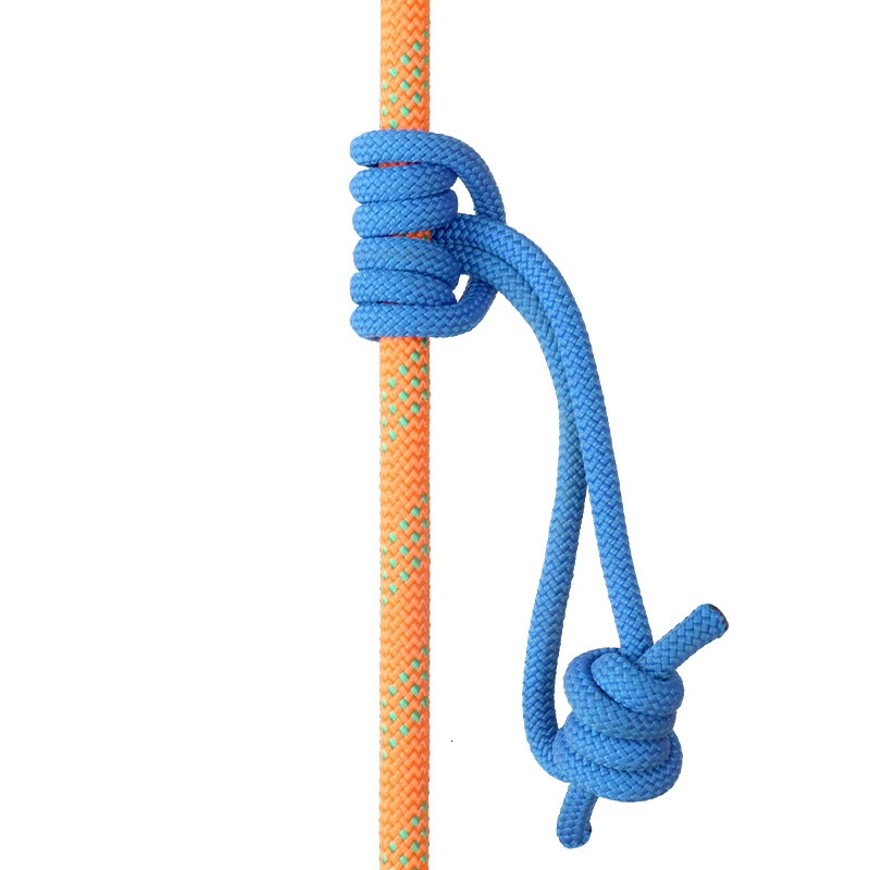 Outdoor 6mm Prusik Cord Rope 120cm Length Accessory Durable Heat Resistant Polyester Nylon Rock Climbing 250611