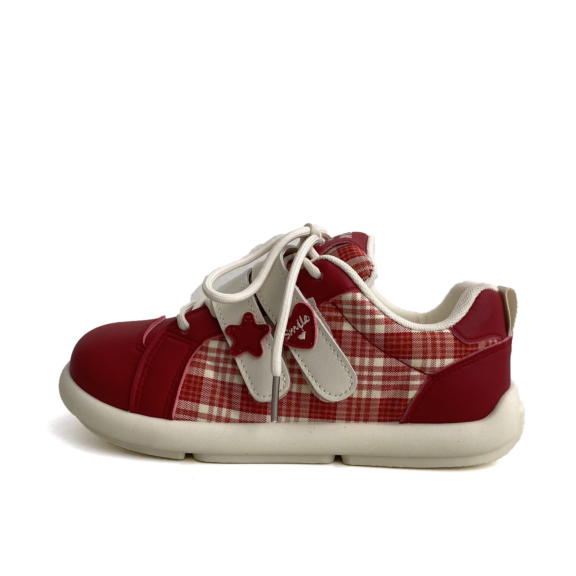 Designer casual shoes Velcro Lace-up 2025 Women's German Training Spring Chic Niche Sports Leather White Sneakers