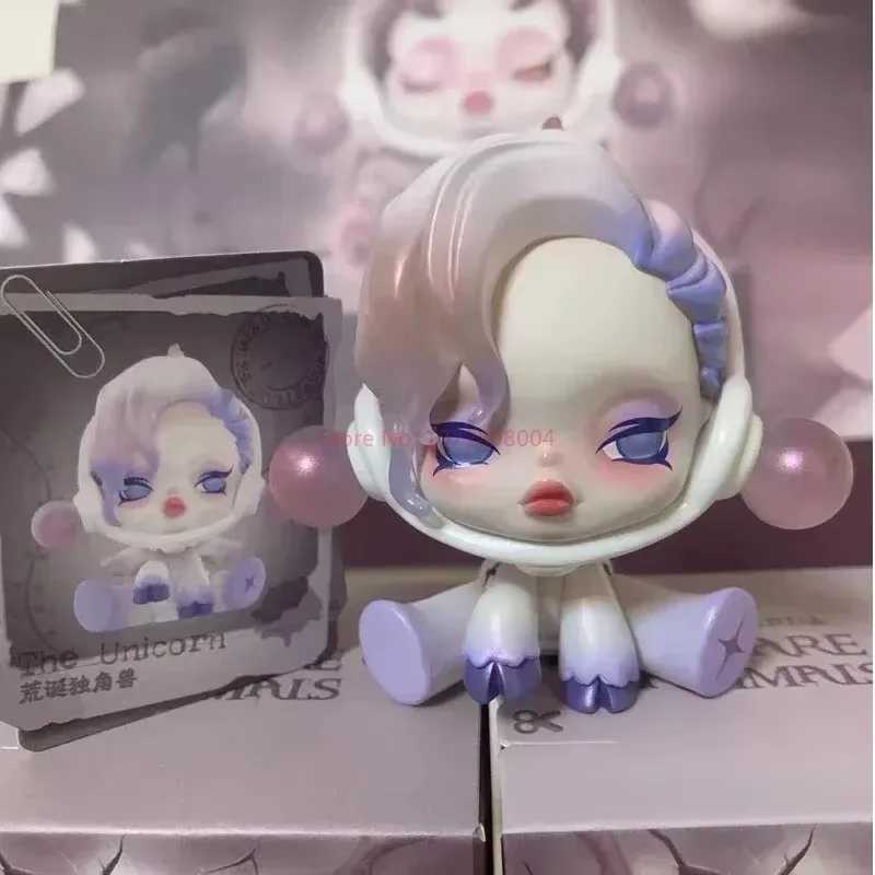 Hot Skullpanda The Mare Of Animals Series Action Figures Toys Anime Desktop Decoration Kawaii Model Doll Ornaments Kids Gift Y250624