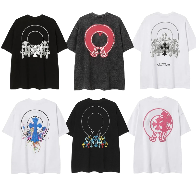 Men's T Shirts Designer Y2K Unisex High Street Loose Letter Print Tee Summer Popular Breathable Comfort School Couple Tops