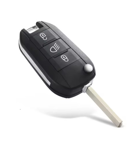 KEYYOU Car Remote Key Shell For Peugeot 508 208 2008 308 3008 5008 For Citroen C3 C4 C4L Elysee Original Key Fob Case HU83 VA2 Car key housing