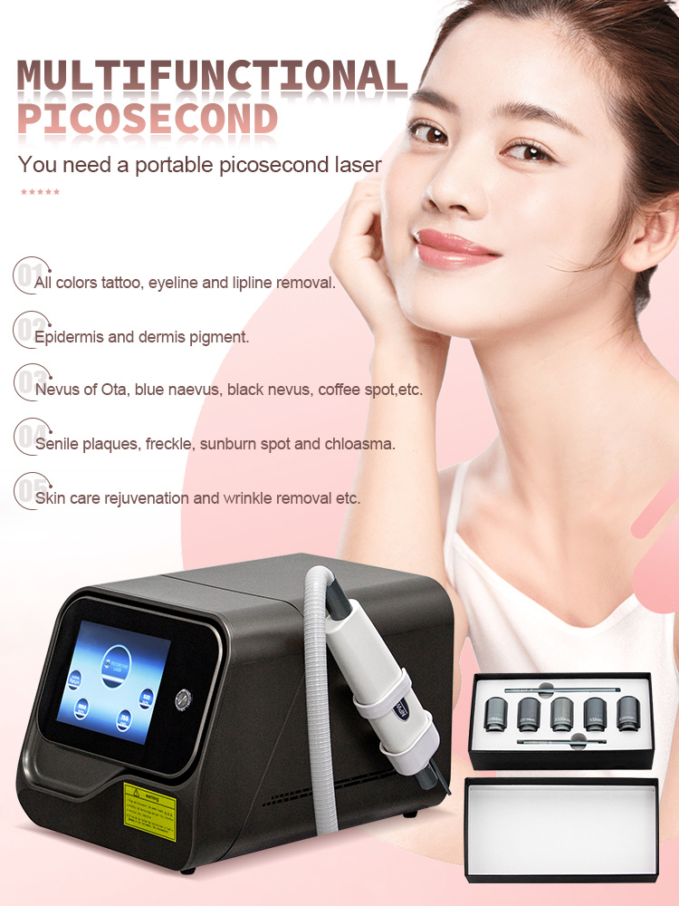 Professional Nd Yag Pico Laser Tattoo Removal Machine Neodymium Picosecond Eyebrow Q Switch 2025 Portable 1064nm 523nm