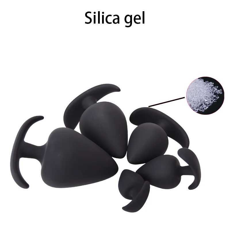 5 Different Sizes Anal Plug Trainer Dildo Massage Prostate Stimulator For Men Women Butt Plugs Sex Toys For Couples SM Adults 18 W250624
