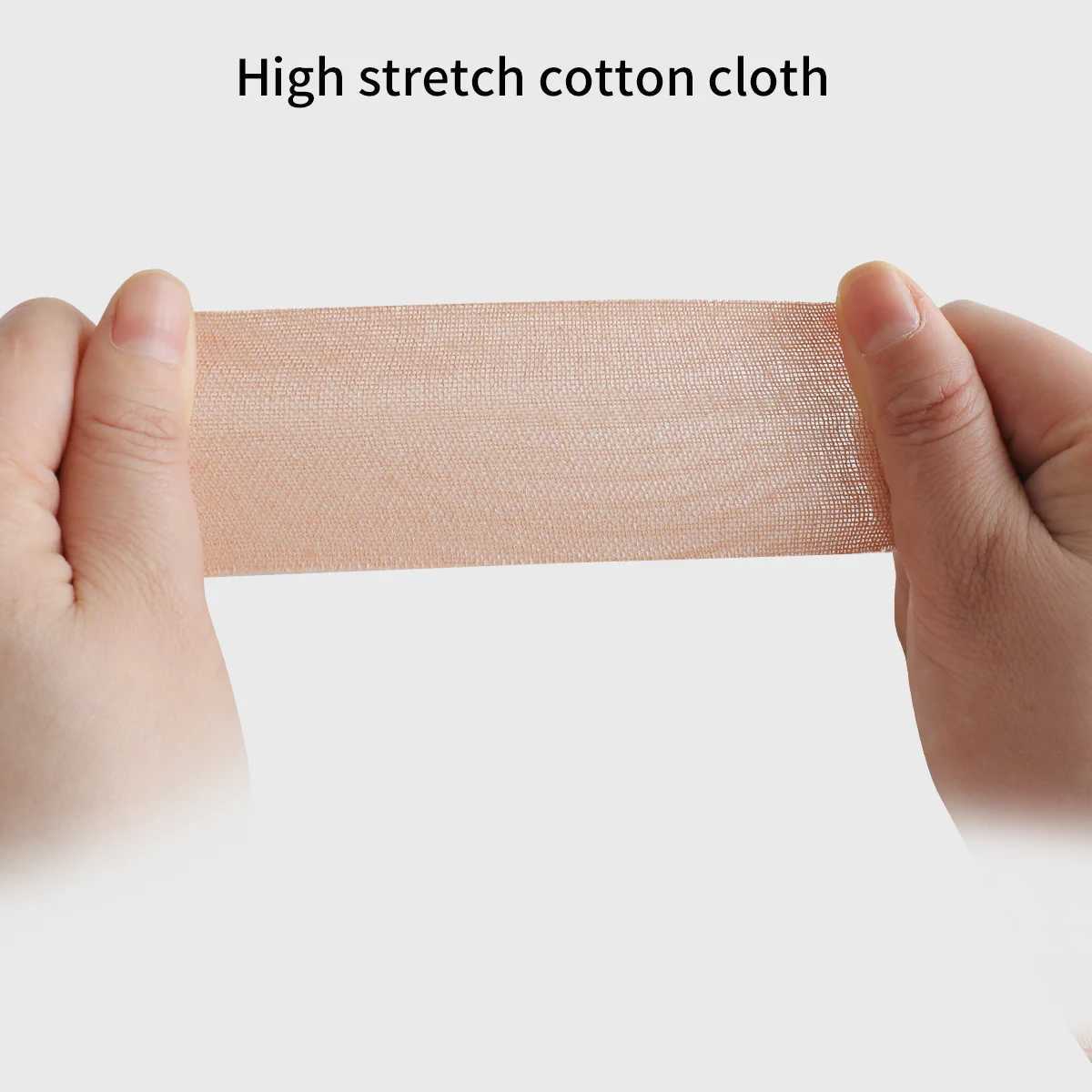 Boxed 5Cm*5M/Roll Invisible Push-Up Breast Enhancement Tape Breathable Elastic Fabric Breast Lift Tape Self-Adhesive Push Nipple W250624