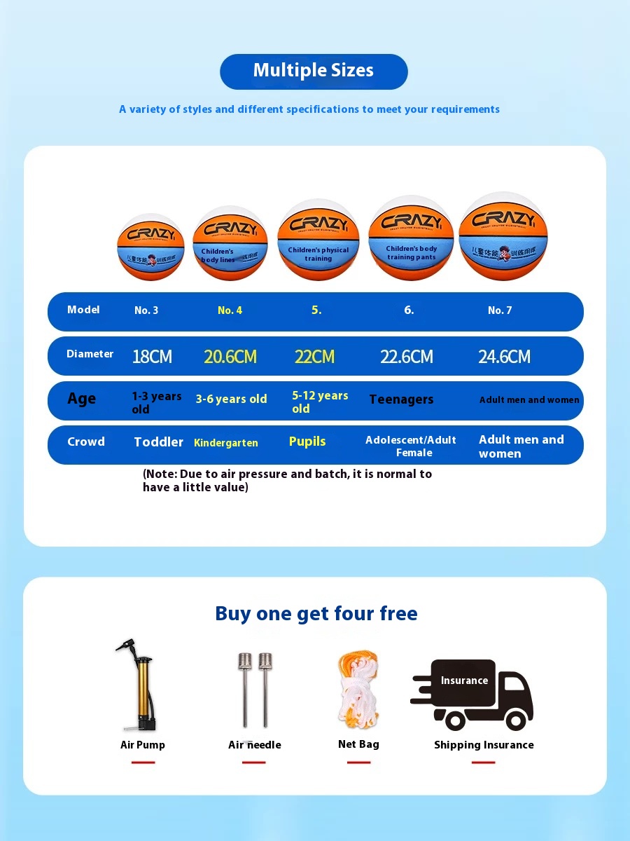 Custom Kids Basketball with Free Logo & Engraving | Personalized Color Options | Youth Size 5/4 | Best Birthday Gift for Boys & Girls