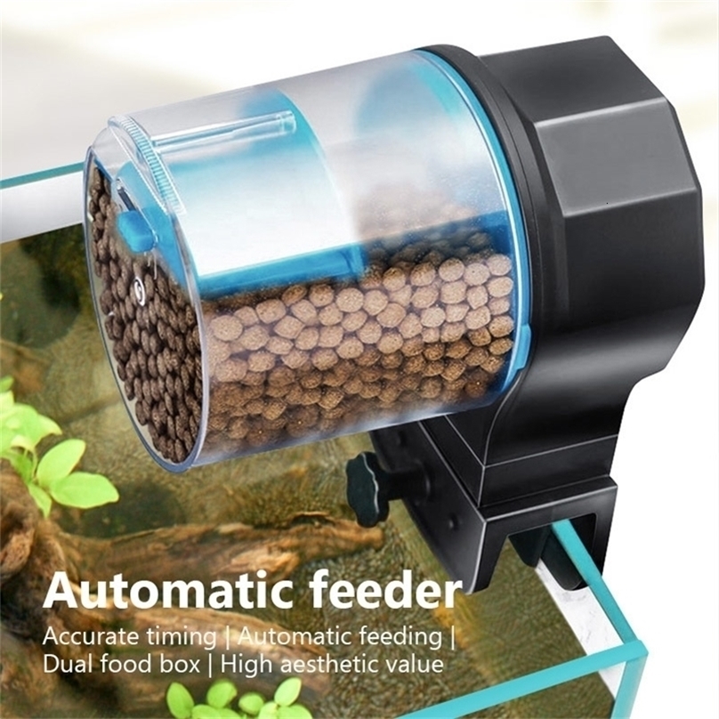 Automatic Fish Tank Feeder Intelligent Timing Automatic Feeder Aquarium Goldfish Feeder Large Capacity Goldfish Aquarium Feeder 250624ww