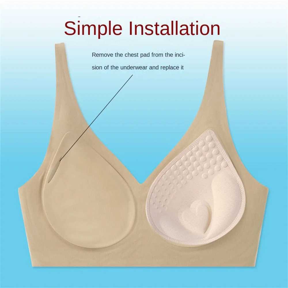 3D Thicken Push Up Bra Pads Inserts Women Underwear Small Breast Lift Breathable Sponge Padded Bra Lining Swimsuit Bra InsertW250624