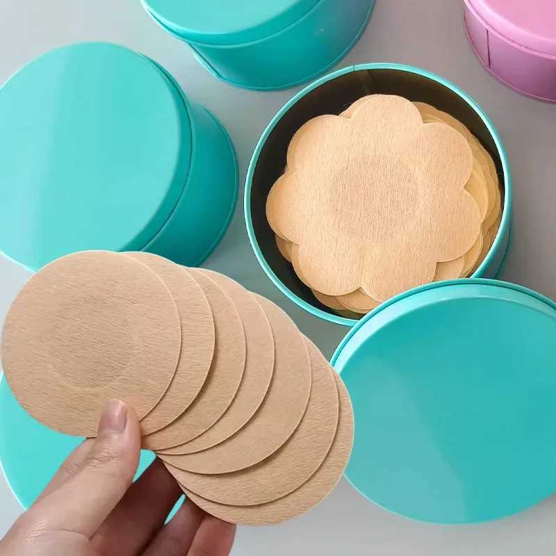 Disposable Round Shape Breast Patch Seamless Nipple Cover Stickers Breathable Self-adhesive New Summer Women Intimates W250624