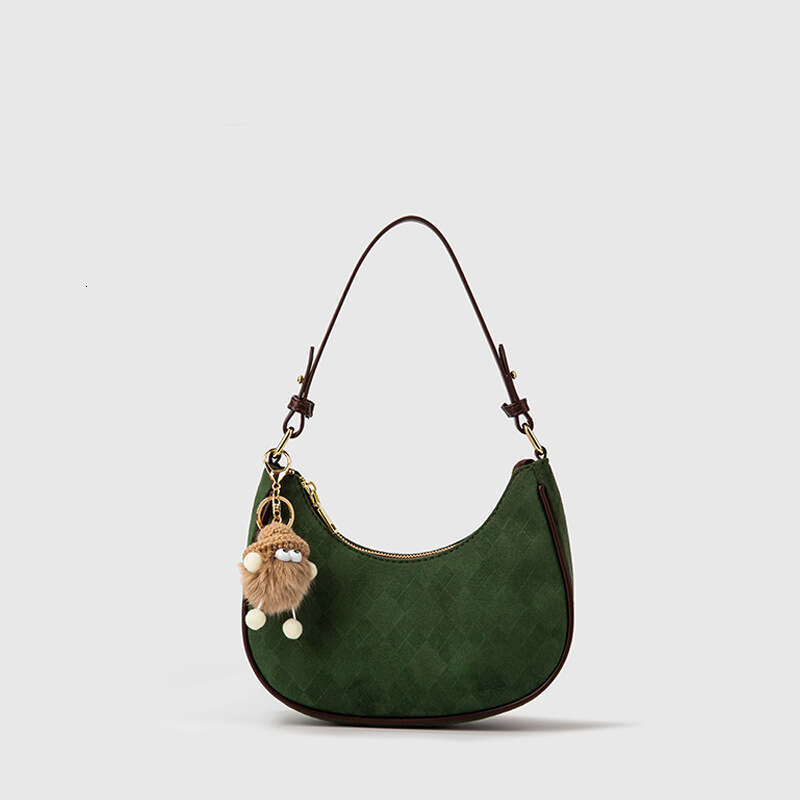 Spring and Summer New Handbag for Women 2025 High-end Fashion Crescent Light Luxury Commuter Underarm Bag Versatile