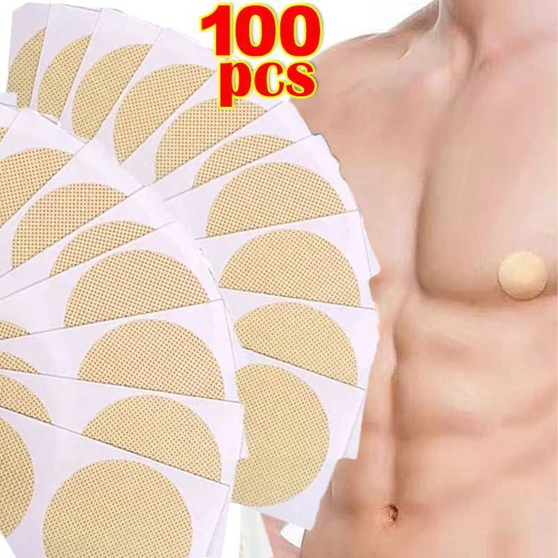 Men Nipple Cover Adhesive Chest Paste Women Invisible Lift Underwear Running Anti Friction Disposable Breast Petals Wholesale W250624