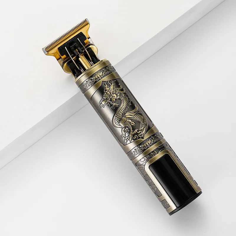 Vintage Hair Clipper USB Charging Hair Cutting Machine Electric Hair Trimmer Portable Shaver Professional Barber Boyfriend GiftXJ250624