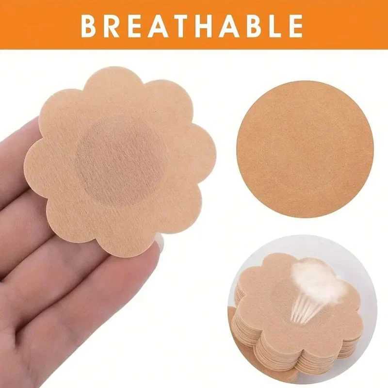 10/200PCS Women Nipple Cover Stickers Breast Lift Tape Pasties Invisible Self-Adhesive Disposable Bra Padding Chest Paste Patch W250624