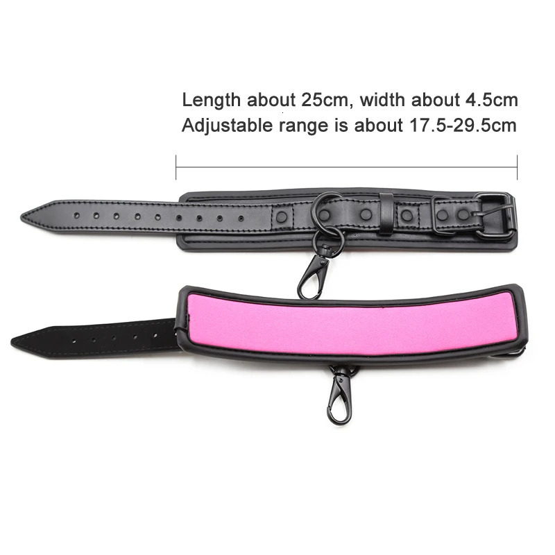 Sexy Adjustable Leather Handcuffs For Sex Toys For Woman Couples Hang Buckle Link Bdsm Bondage Accessories 250624